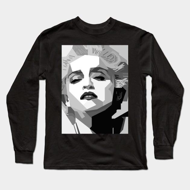 Madonna Long Sleeve T-Shirt by BarnawiMT